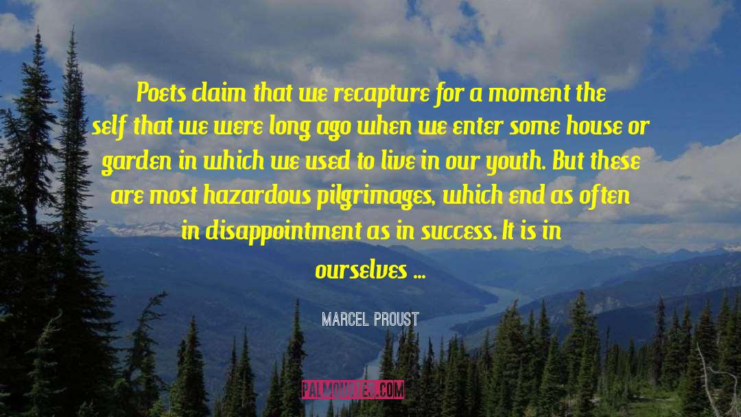 Bedrock quotes by Marcel Proust