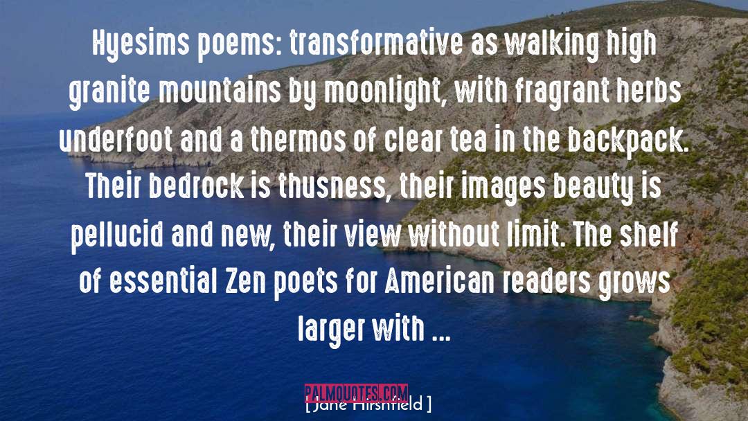 Bedrock quotes by Jane Hirshfield