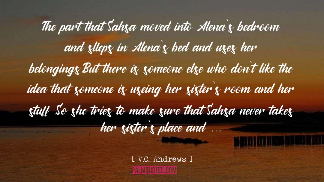 Bedroom quotes by V.C. Andrews
