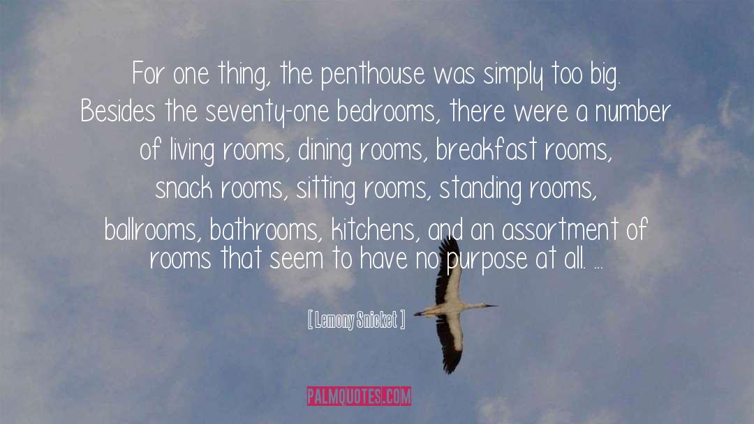Bedrooms quotes by Lemony Snicket