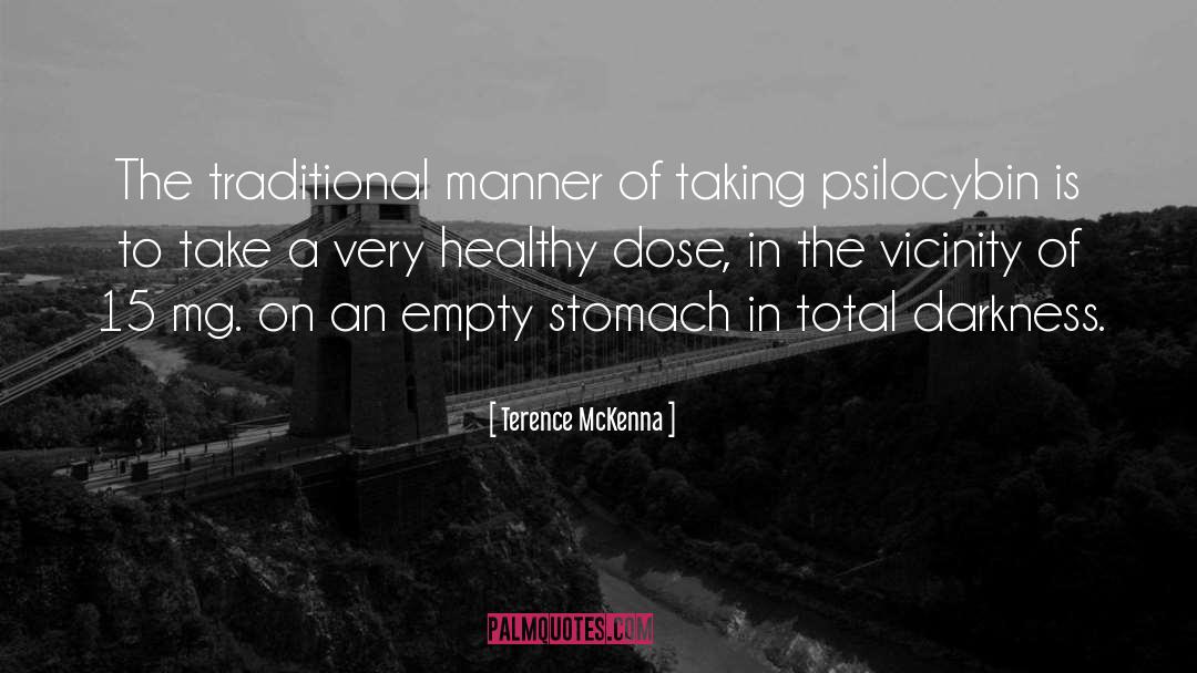 Bedside Manner quotes by Terence McKenna