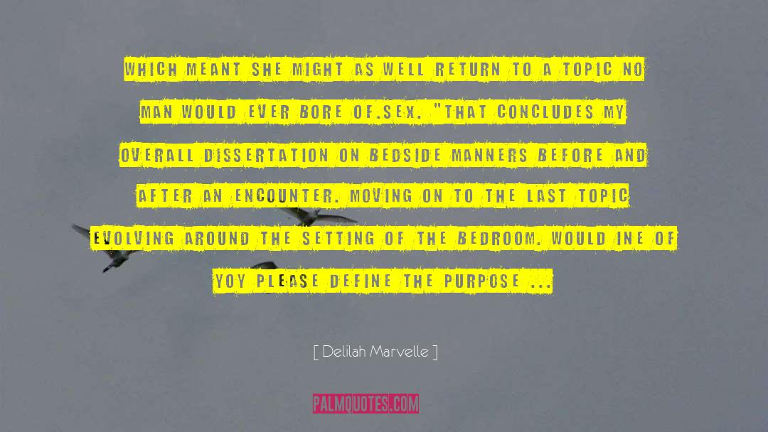 Bedside Manner quotes by Delilah Marvelle