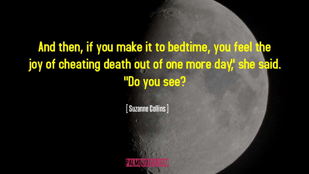Bedtime quotes by Suzanne Collins