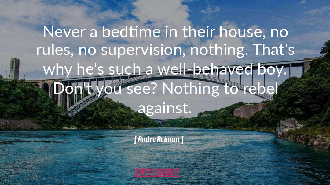 Bedtime quotes by Andre Aciman