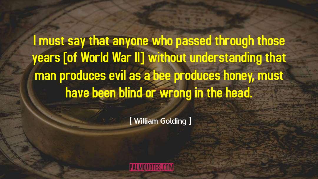 Bee quotes by William Golding