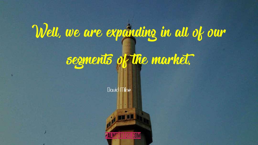 Beechams Market quotes by David Milne