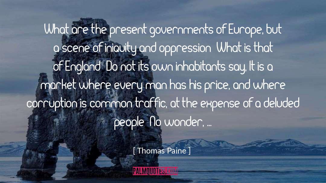 Beechams Market quotes by Thomas Paine