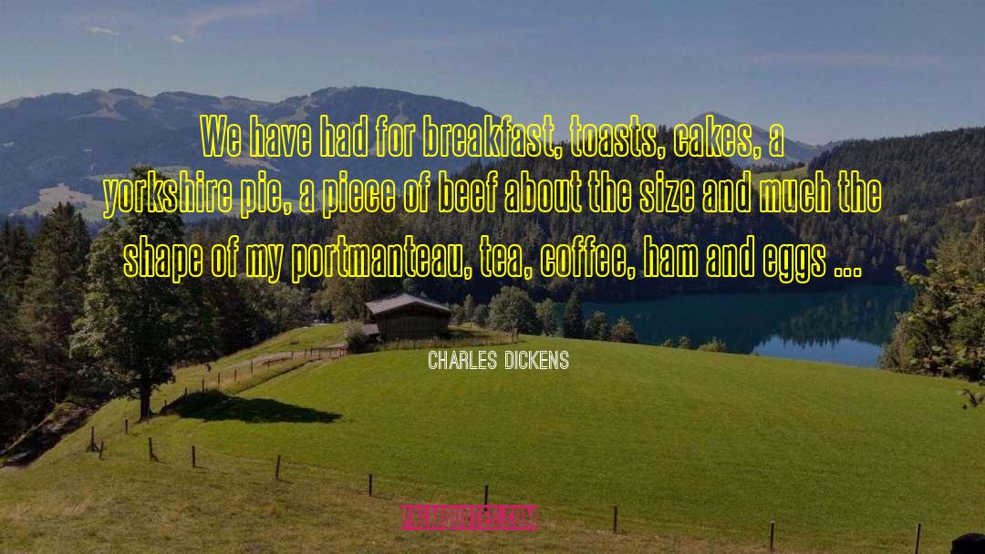 Beef quotes by Charles Dickens