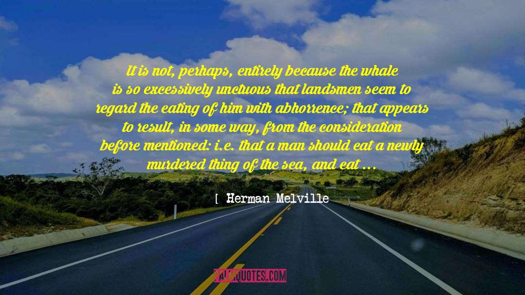 Beef quotes by Herman Melville