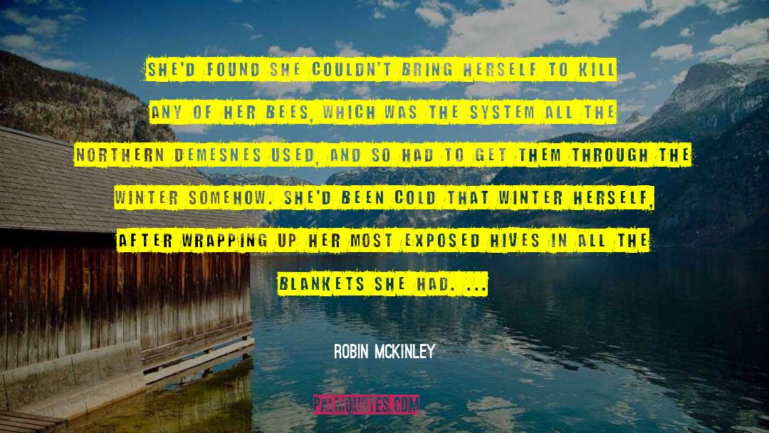 Beekeeping quotes by Robin McKinley