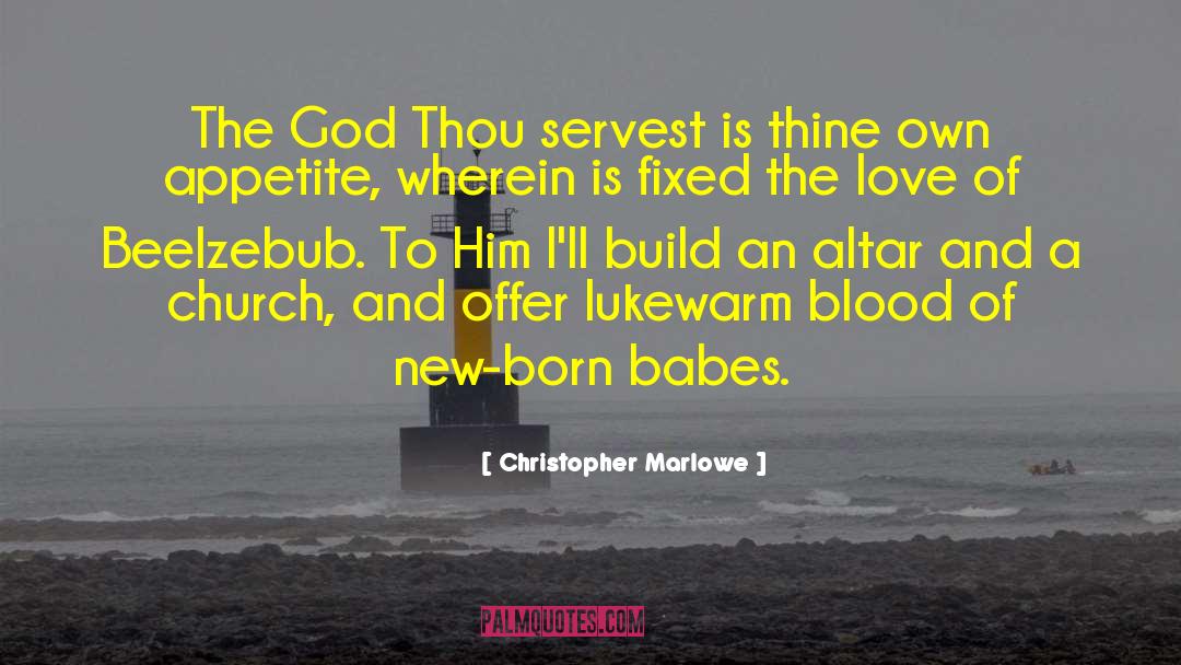 Beelzebub quotes by Christopher Marlowe
