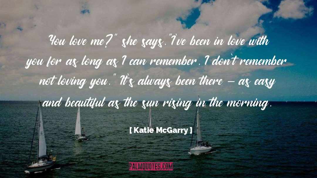Been In Love quotes by Katie McGarry