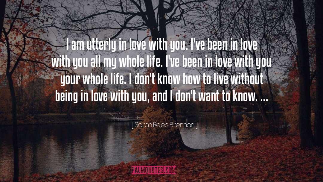 Been In Love quotes by Sarah Rees Brennan
