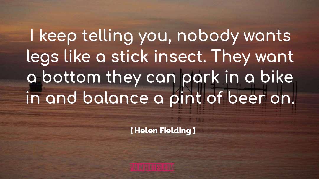 Beer Adverts quotes by Helen Fielding