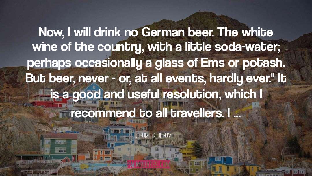 Beer quotes by Jerome K. Jerome