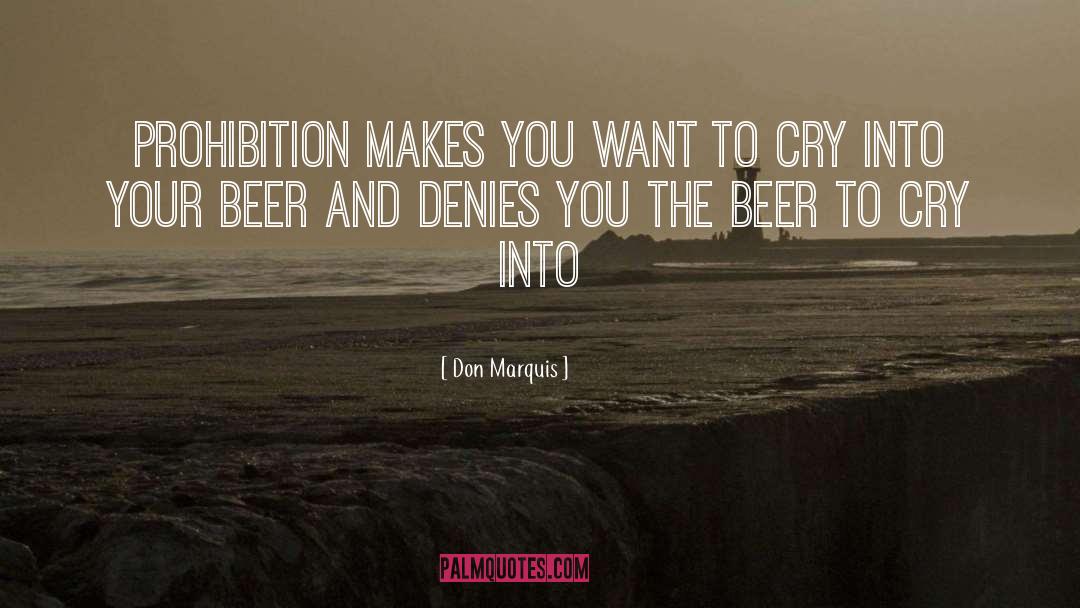 Beer quotes by Don Marquis