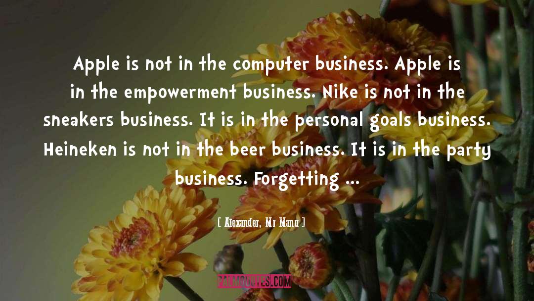 Beer quotes by Alexander, Mr Manu