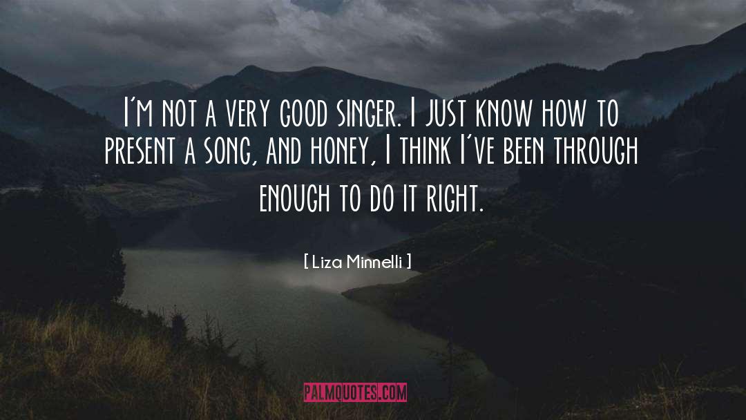 Bees And Honey quotes by Liza Minnelli