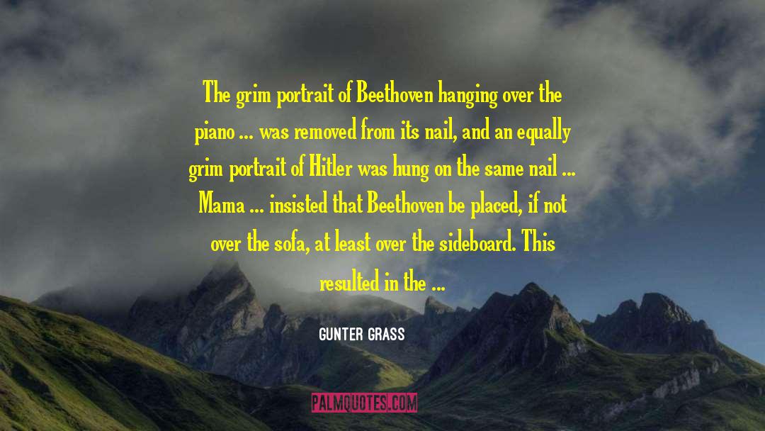 Beethoven quotes by Gunter Grass