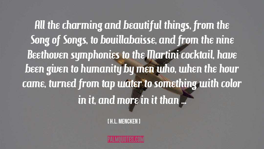 Beethoven quotes by H.L. Mencken