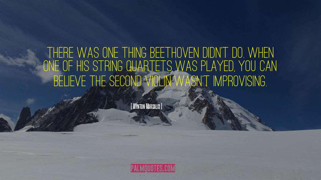 Beethoven quotes by Wynton Marsalis