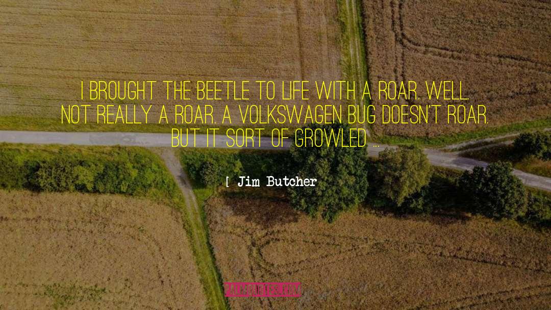 Beetle quotes by Jim Butcher