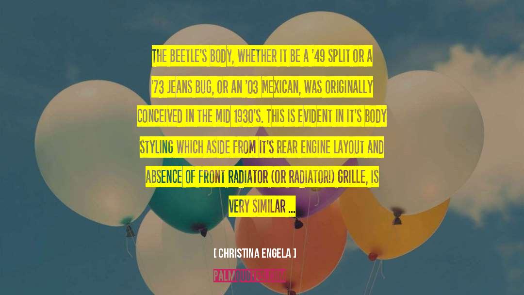 Beetles quotes by Christina Engela