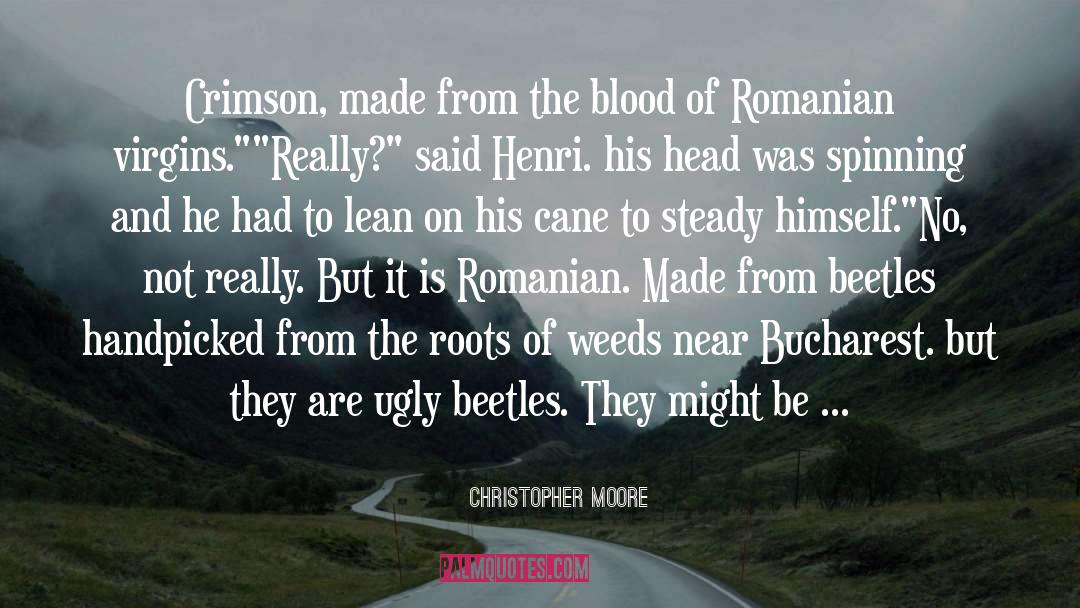 Beetles quotes by Christopher Moore