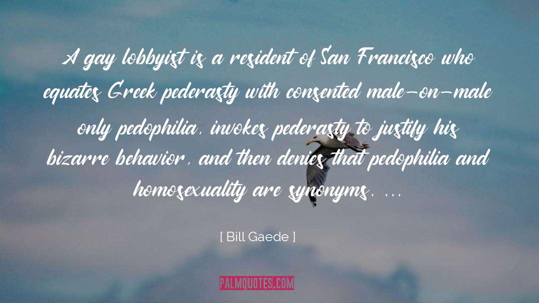 Befogged Synonyms quotes by Bill Gaede