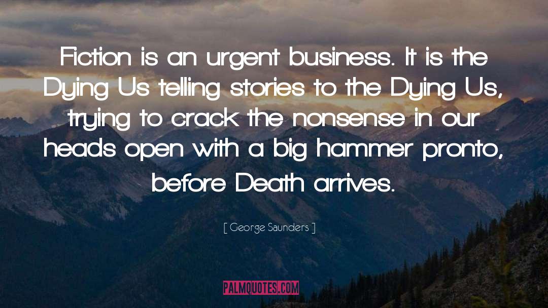 Before Death quotes by George Saunders