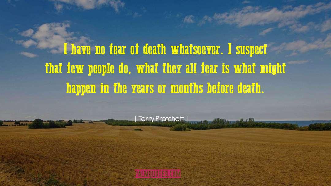 Before Death quotes by Terry Pratchett