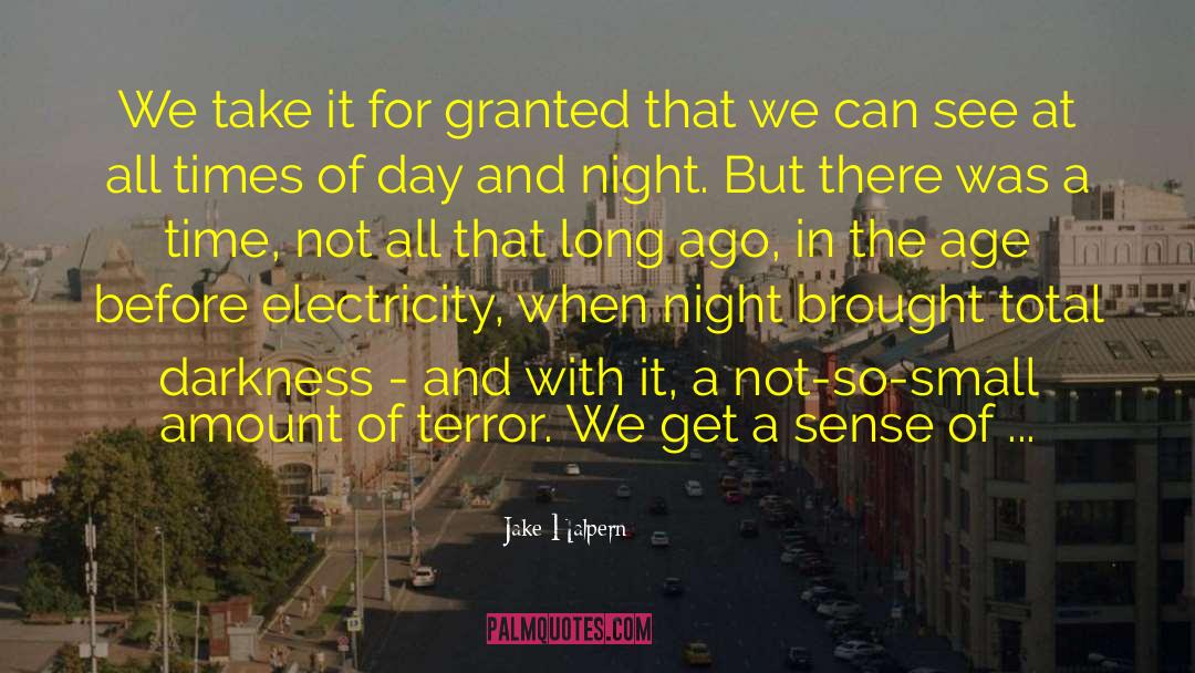 Before Electricity quotes by Jake Halpern