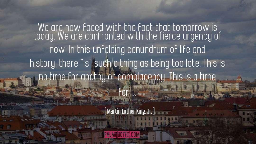 Before It 27s Too Late quotes by Martin Luther King, Jr.