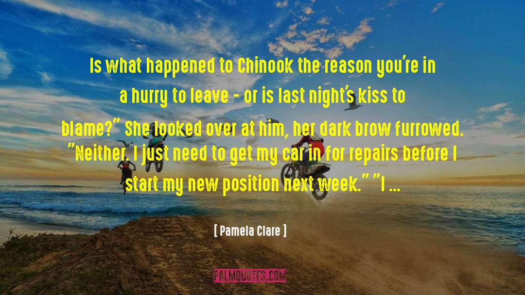 Before Its Too Late quotes by Pamela Clare
