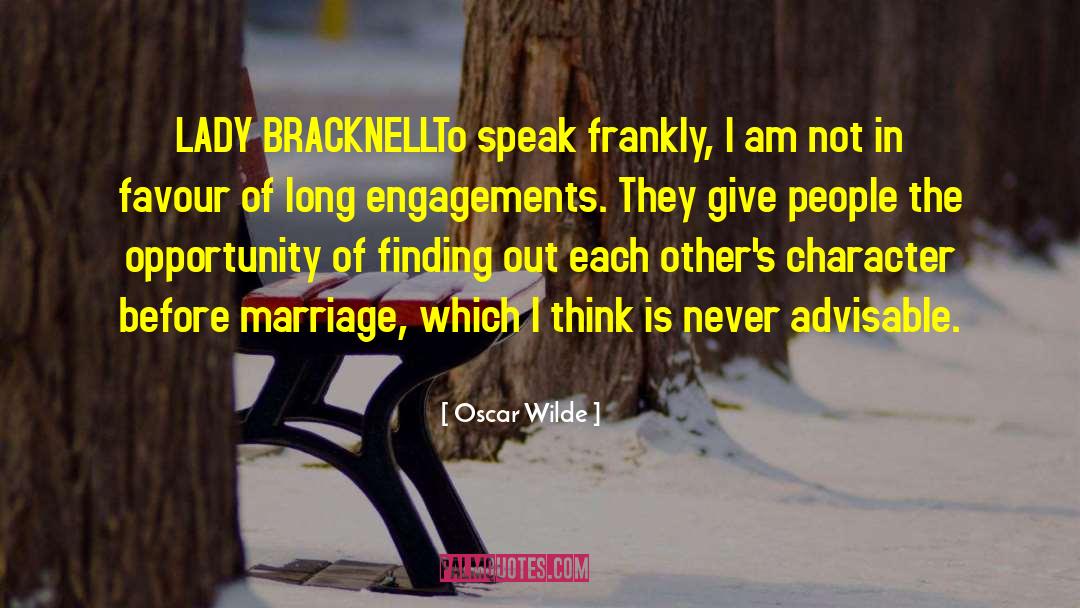 Before Marriage quotes by Oscar Wilde