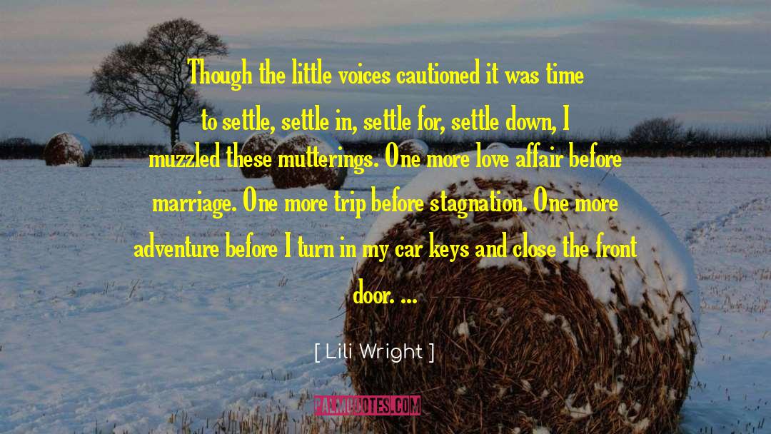 Before Marriage quotes by Lili Wright