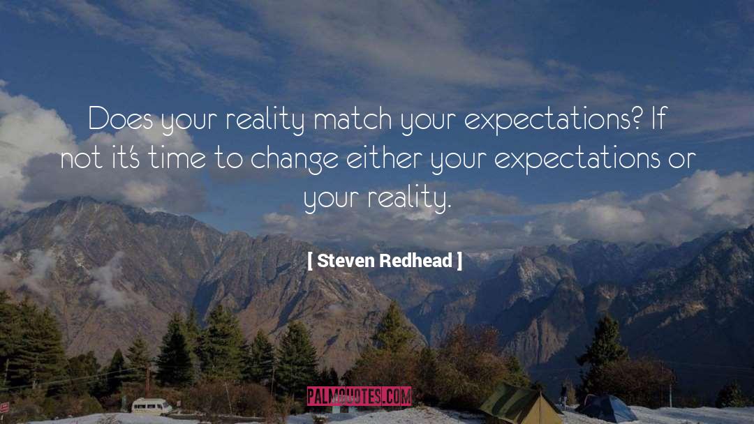 Before Reality Does quotes by Steven Redhead
