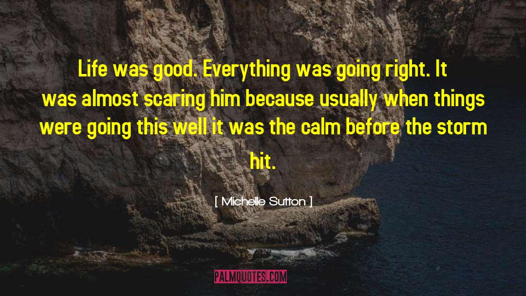 Before The Storm quotes by Michelle Sutton