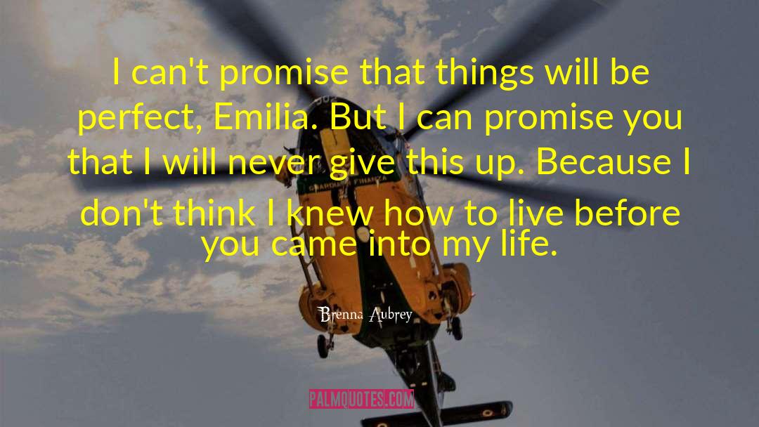 Before You Came Into My Life quotes by Brenna Aubrey