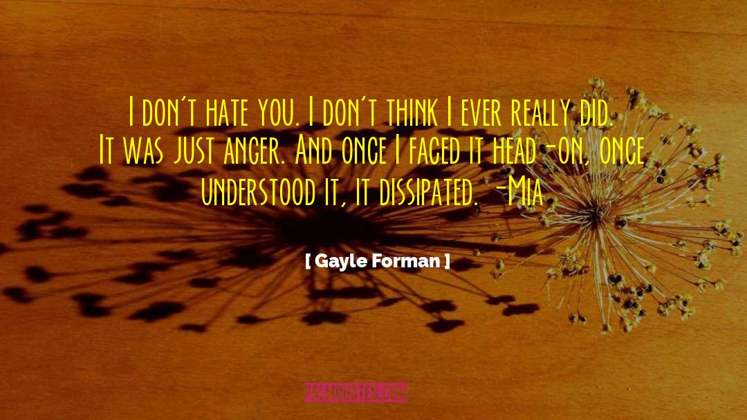 Before You Hate quotes by Gayle Forman