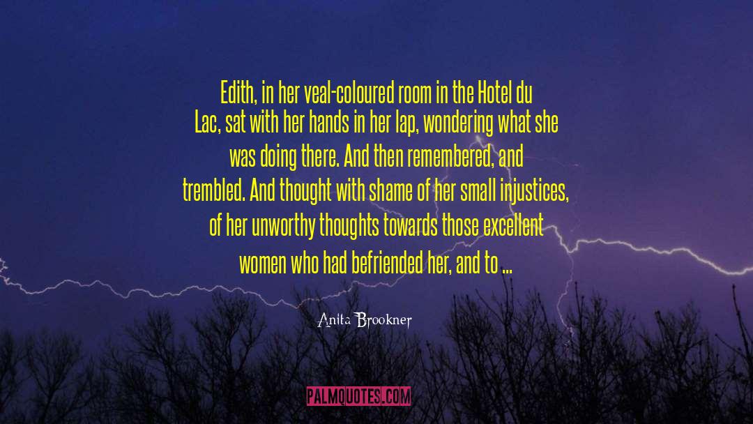 Befriended quotes by Anita Brookner