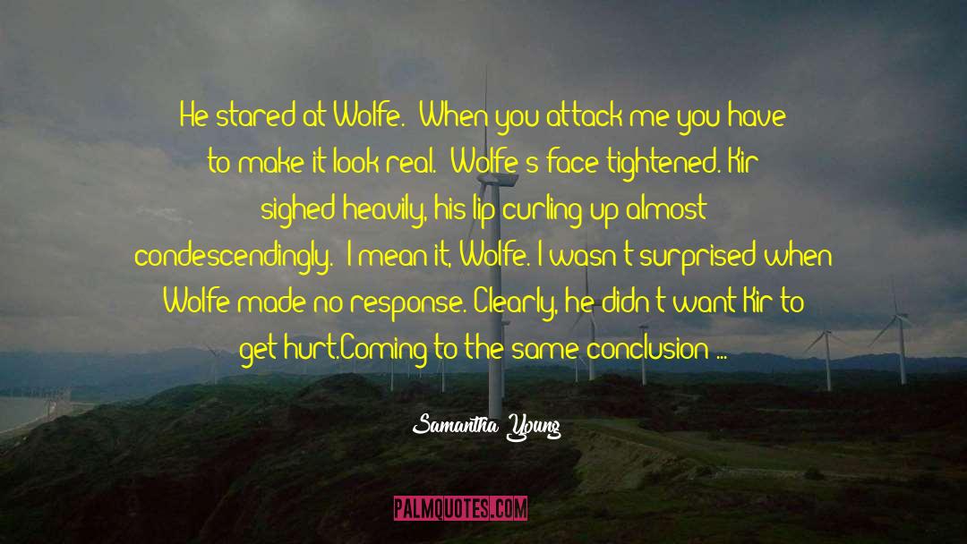 Befuddlement quotes by Samantha Young