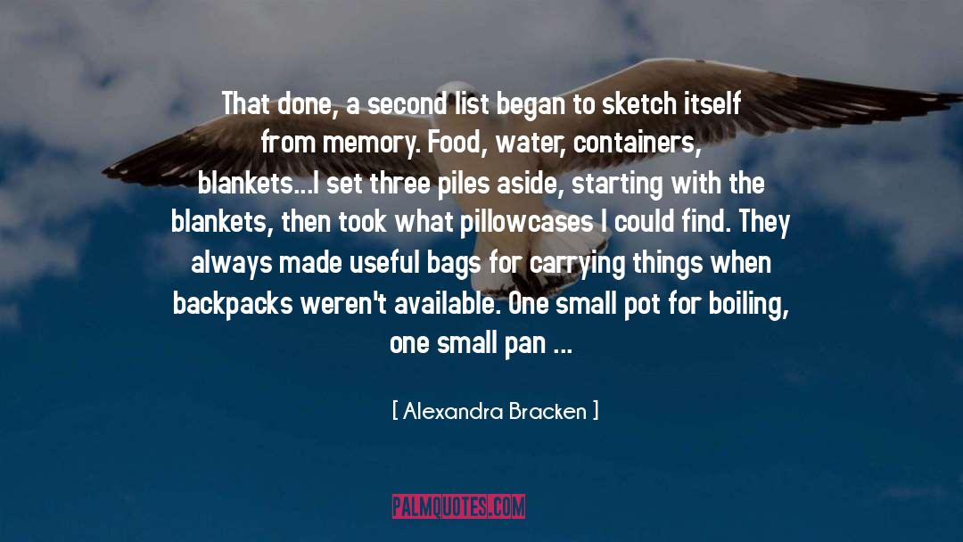 Began quotes by Alexandra Bracken