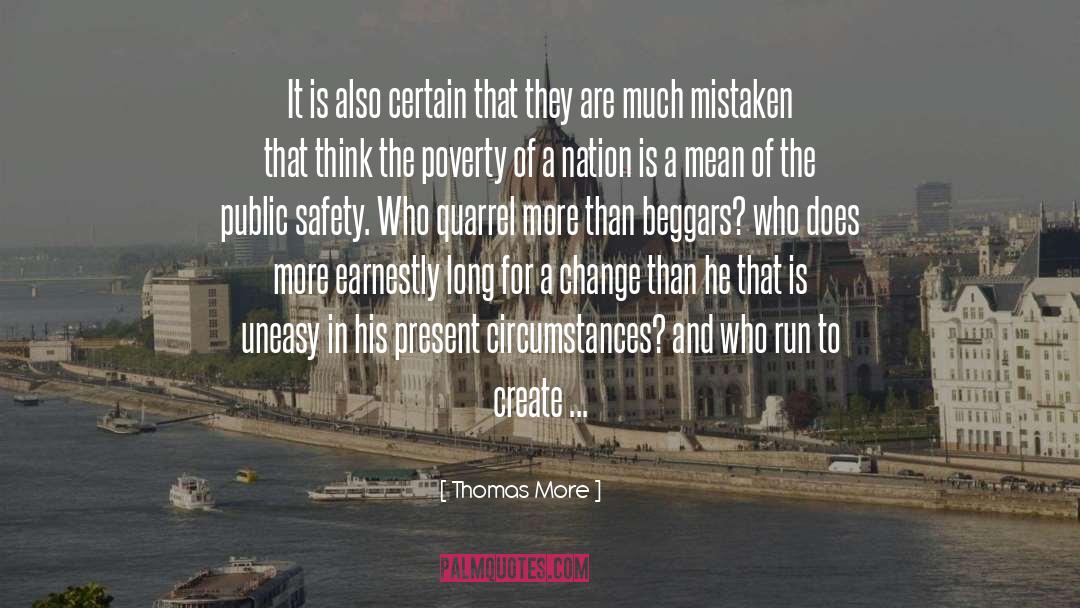 Beggars quotes by Thomas More