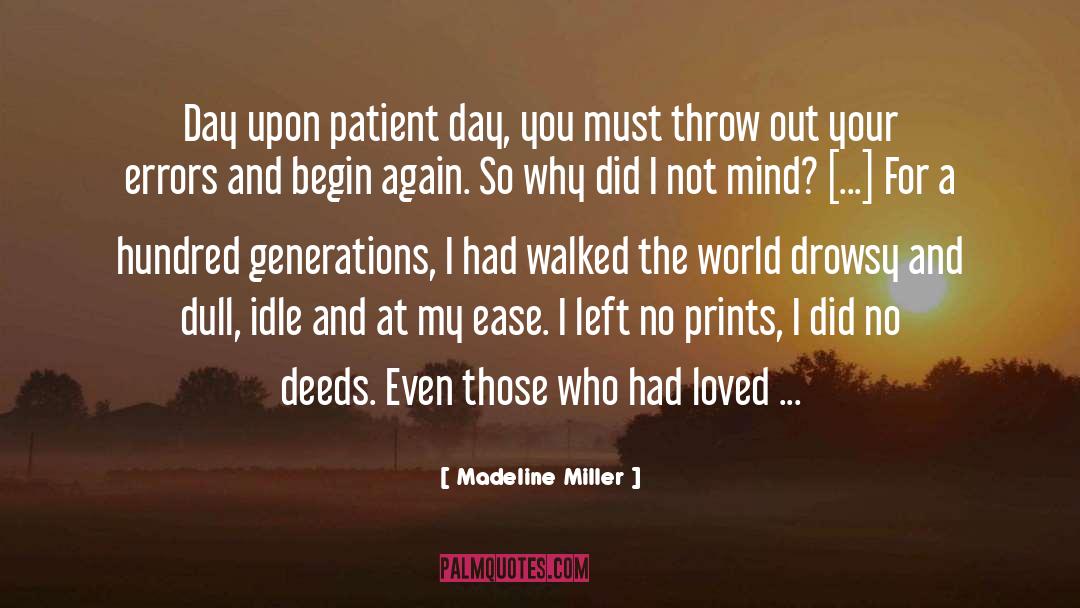 Begin Again quotes by Madeline Miller