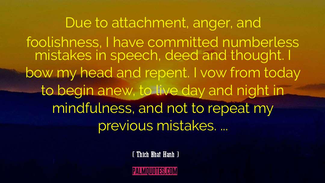 Begin Anew quotes by Thich Nhat Hanh