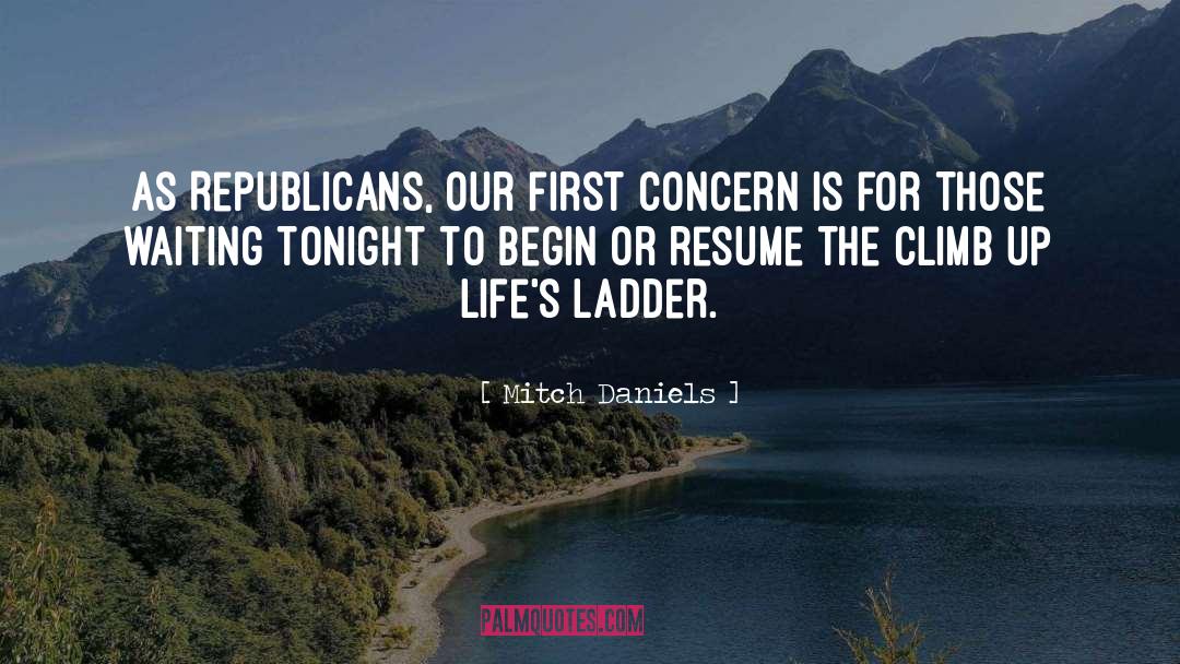 Begin Anew quotes by Mitch Daniels
