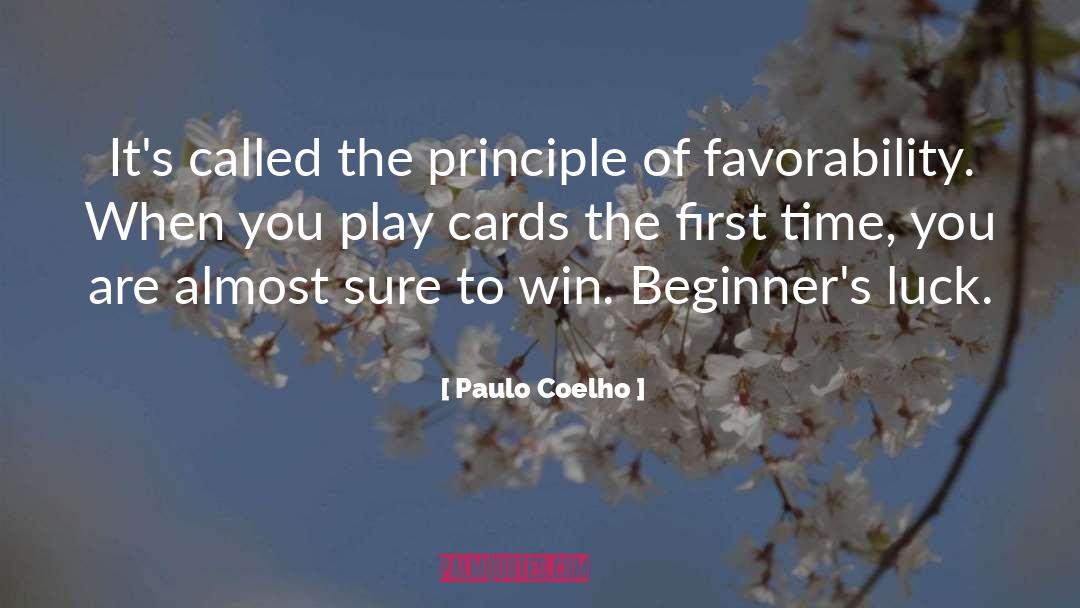 Beginners quotes by Paulo Coelho