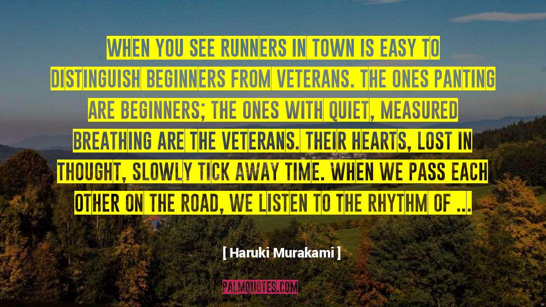 Beginners quotes by Haruki Murakami