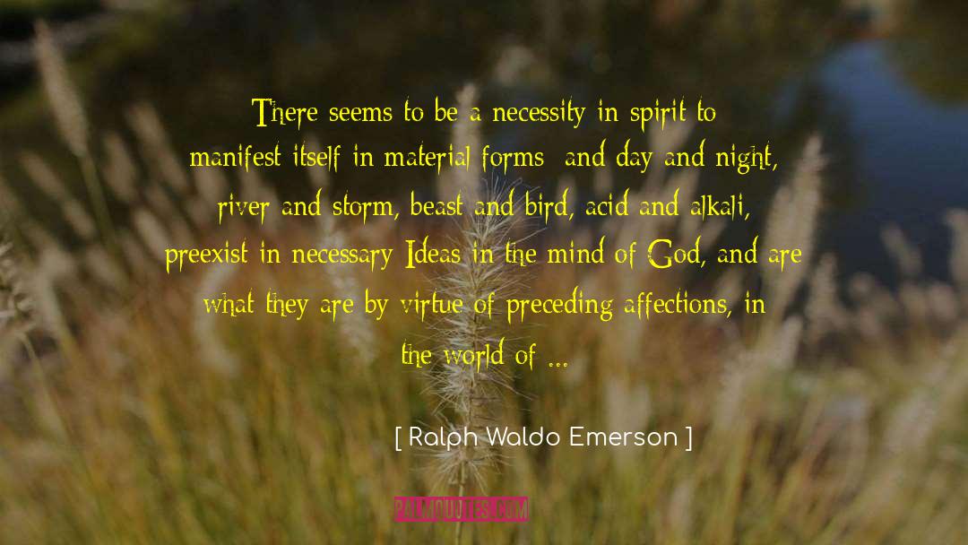 Beginning End In God quotes by Ralph Waldo Emerson